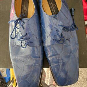 Giorgio Brutini Private Collection Alligator Print Dress Shoes Size 13M
